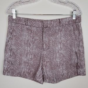 Banana Republic Ryan Fit Animal Print Shorts